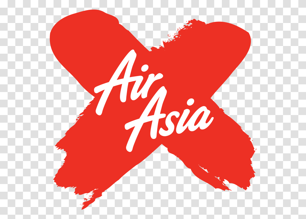 Airasia X Logo Logo Thai Airasia X, Hand, Text, Clothing, Apparel Transparent Png