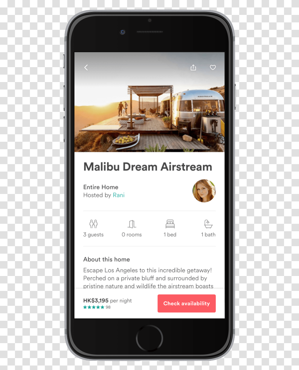 Airbnb App, Mobile Phone, Electronics, Cell Phone, Person Transparent Png