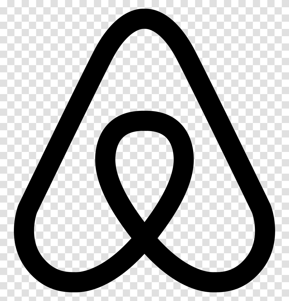 Airbnb Icon Airbnb, Triangle, Logo, Trademark Transparent Png
