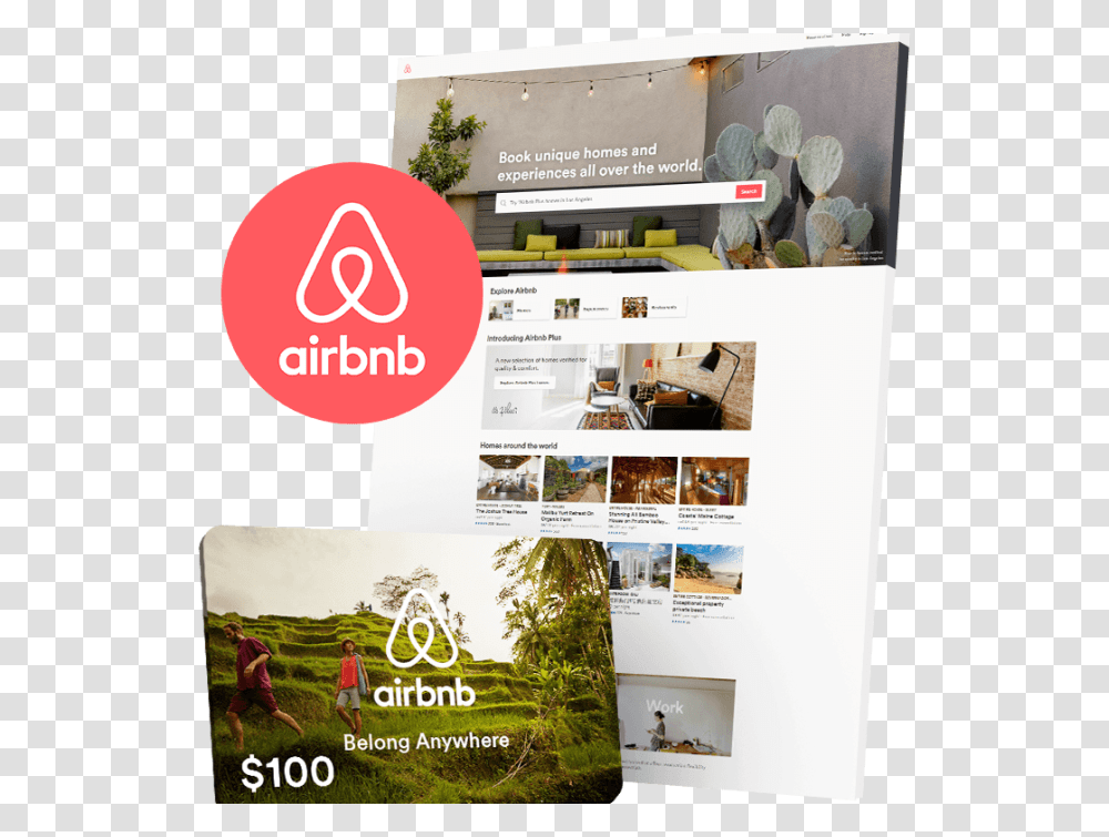 Airbnb Logo Website Cosistency Airbnb, Poster, Advertisement, Flyer, Paper Transparent Png