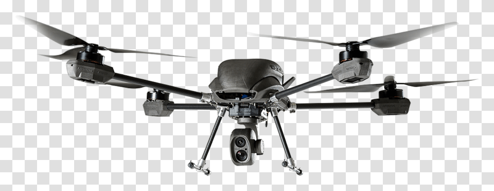 Airborne Drones Long Range With Quadcopter, Helicopter, Aircraft, Vehicle, Transportation Transparent Png