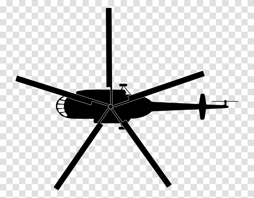 Airborne Helicopter Military Russian Helicopter Top View Vector, Arrow, Utility Pole, Star Symbol Transparent Png