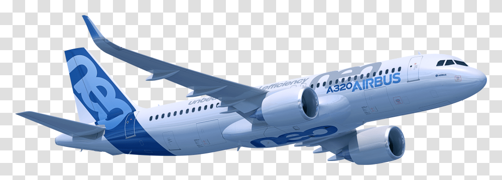 Airbus A320 Neo, Airplane, Aircraft, Vehicle, Transportation Transparent Png