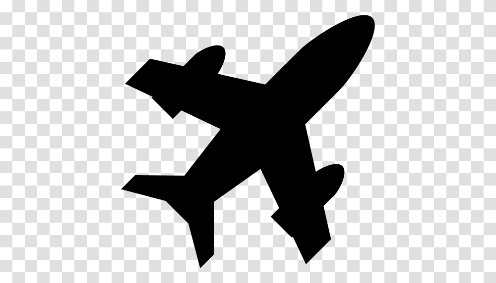 Aircraft Airplane Cartoon Icon With And Vector Format, Gray, World Of Warcraft Transparent Png