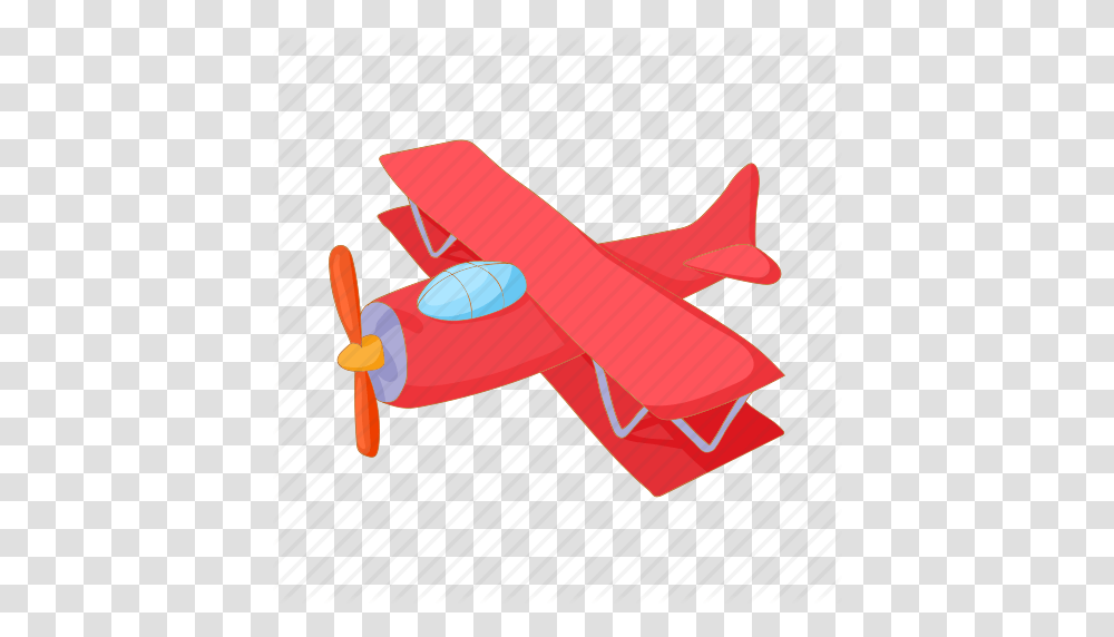 Aircraft Aviation Biplane Cartoon Old Plane Propeller Icon, Airplane, Vehicle, Transportation, Machine Transparent Png