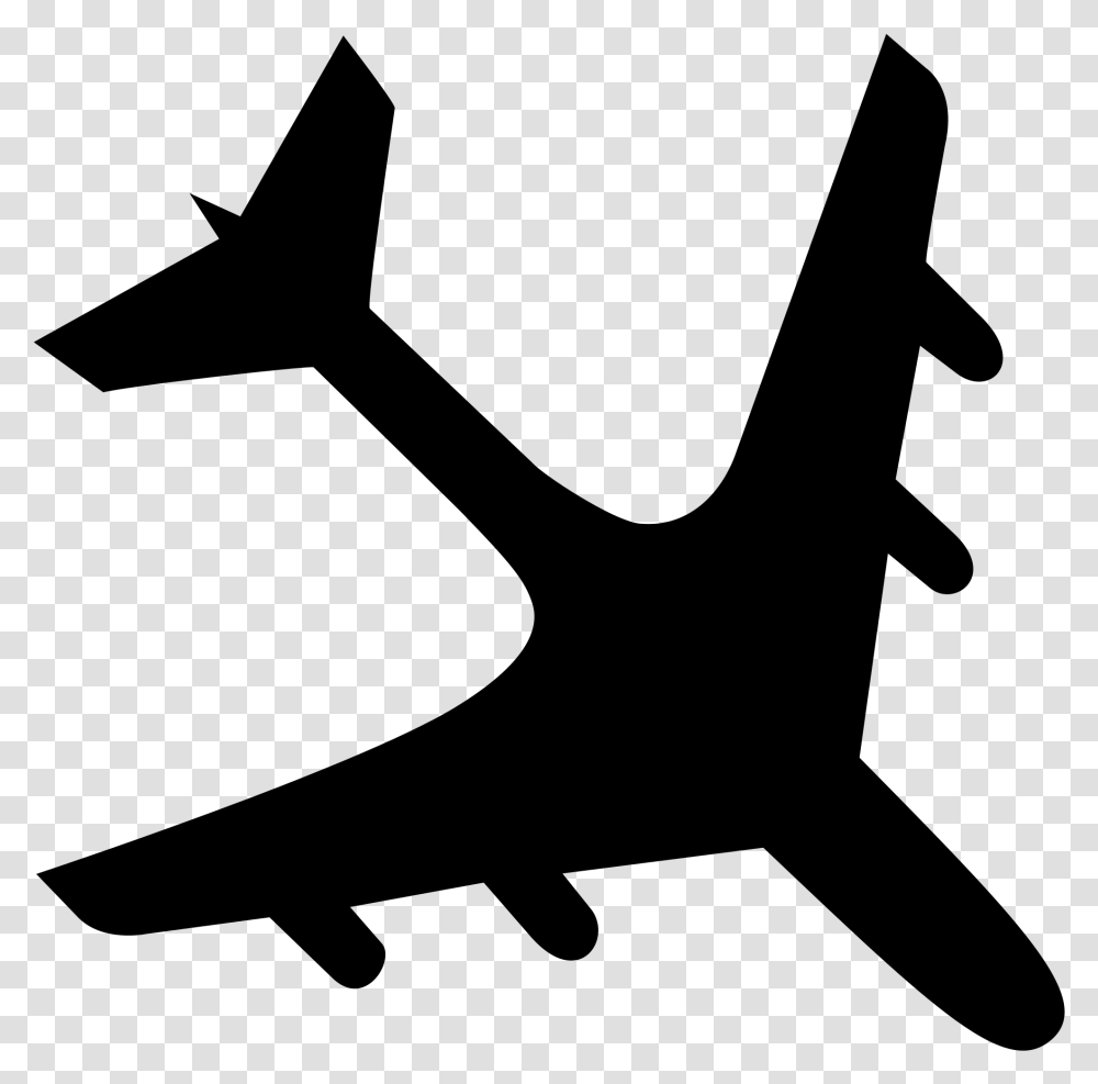 Aircraft Black And White, Gray, World Of Warcraft Transparent Png