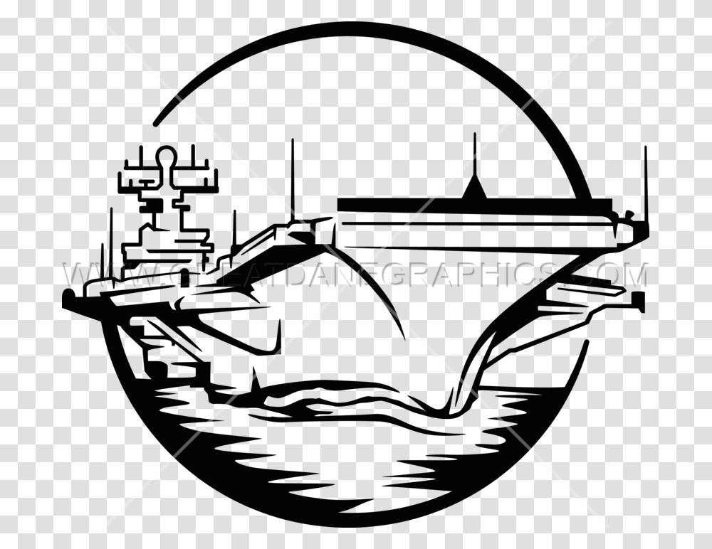 Aircraft Carrier Clipart Black And White, Bow, Archery, Sport, Sports Transparent Png