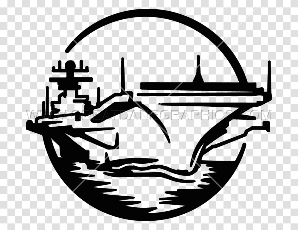 Aircraft Carrier Production Ready Artwork For T Shirt Printing, Bow, Sport, Sports, Archery Transparent Png