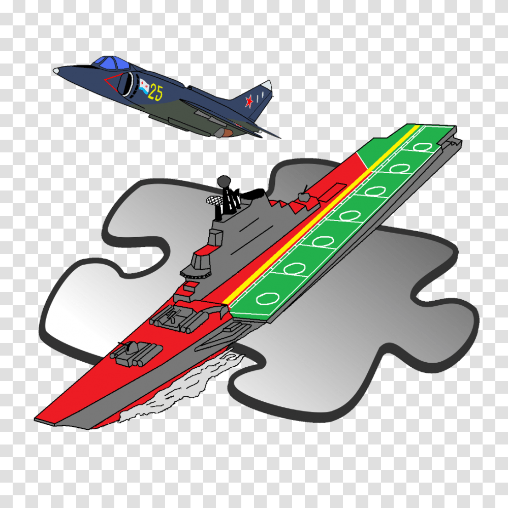 Aircraft Carrier With Plane Logo, Vehicle, Transportation, Airplane, Weapon Transparent Png