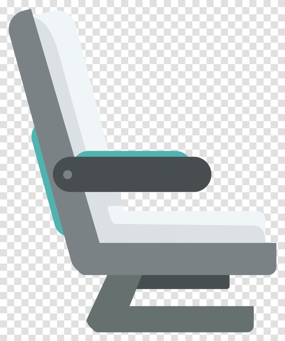 Aircraft Flat Seats Transprent Airplane Seat Illustration, Cushion, Hammer, Tool, Chair Transparent Png