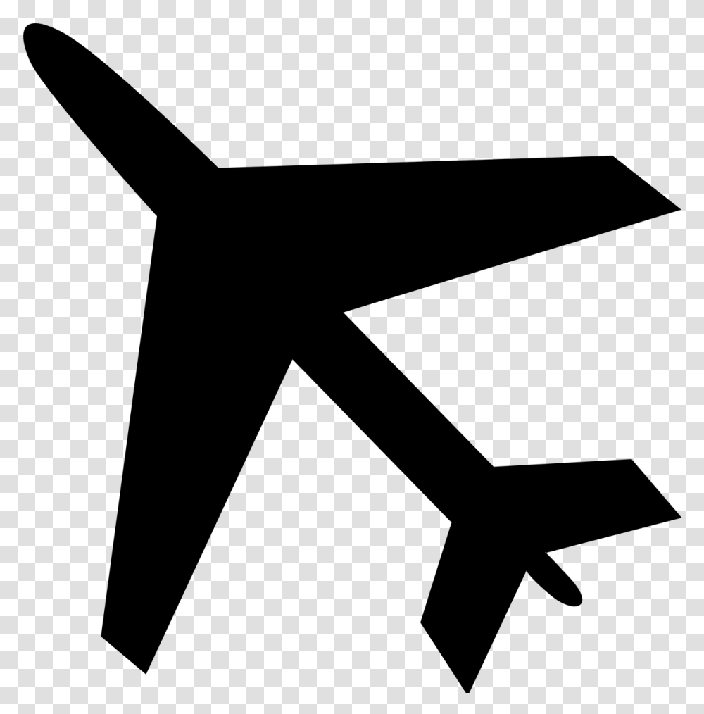 Aircraft Icon Traffic Shield Holiday Travel Shape Of A Plane, Gray, World Of Warcraft Transparent Png
