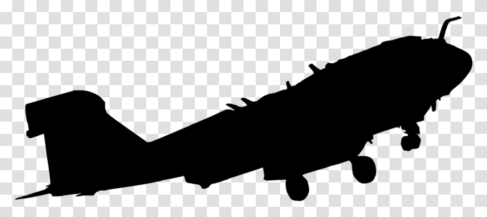 Aircraft Plane Silhouette Transportation Airplane War Plane Silhouette, Gray, World Of Warcraft Transparent Png