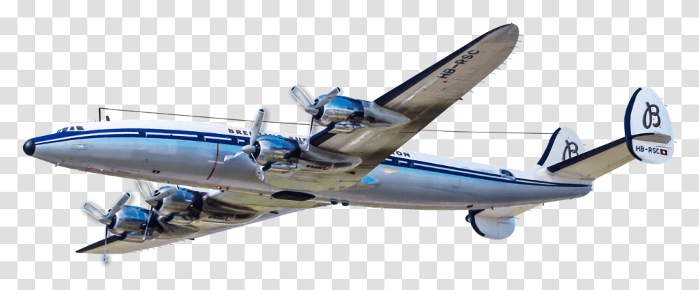 Aircraft Super Constellation Isolated History Constellation Airplane, Vehicle, Transportation, Warplane, Bomber Transparent Png