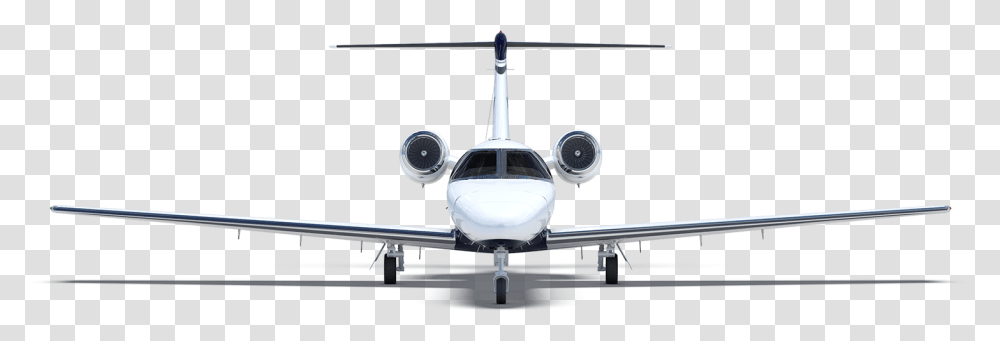 Aircraft Vector Jet Citation Ii Front View, Vehicle, Transportation, Ceiling Fan, Helicopter Transparent Png