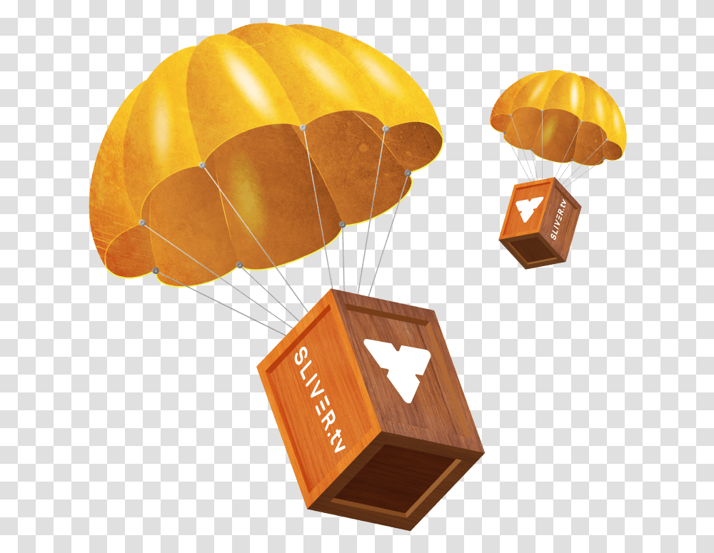 Airdrop, Aircraft, Vehicle, Transportation, Hot Air Balloon Transparent Png