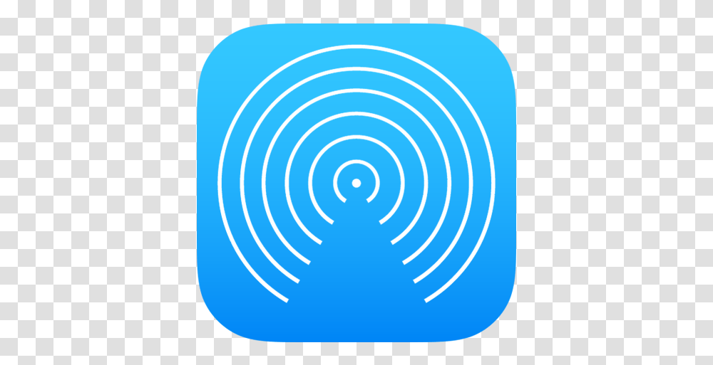 Airdrop Icon 512x512px Icns Ios Airdrop Icon, Spiral Transparent Png