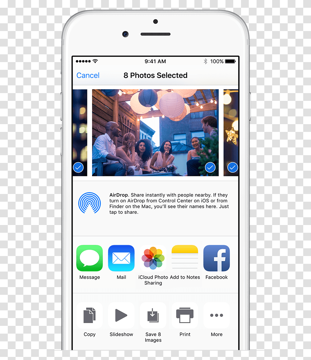 Airdrop Photos From Iphone To Iphone, Mobile Phone, Electronics, Cell Phone, Person Transparent Png