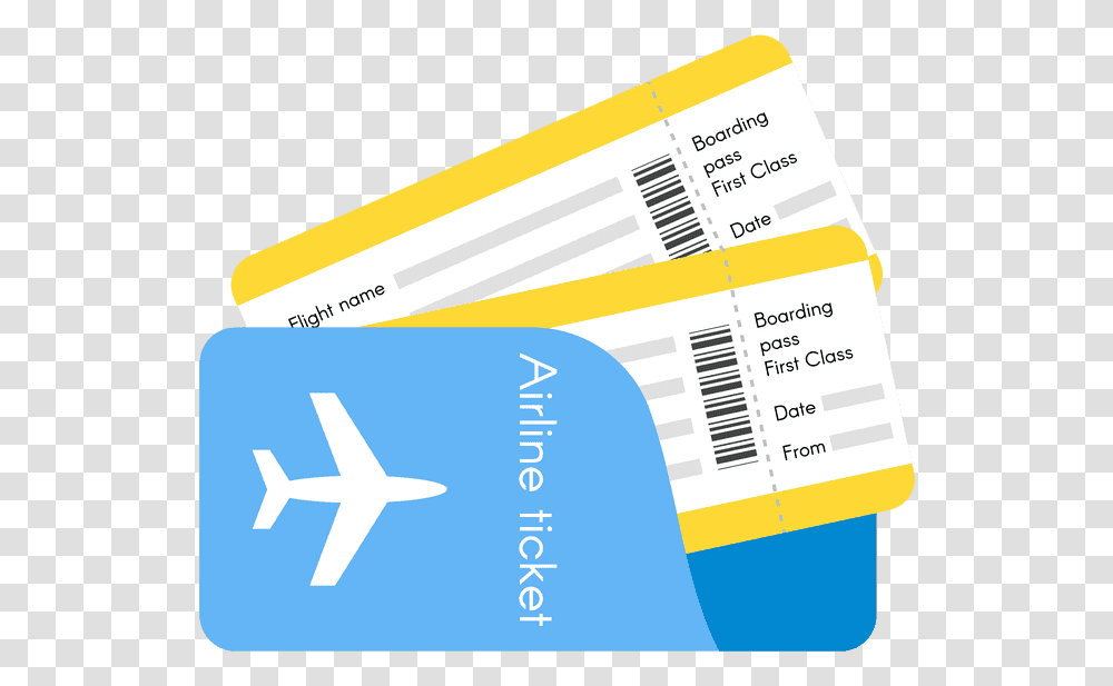 Airfare Ticket, Paper Transparent Png