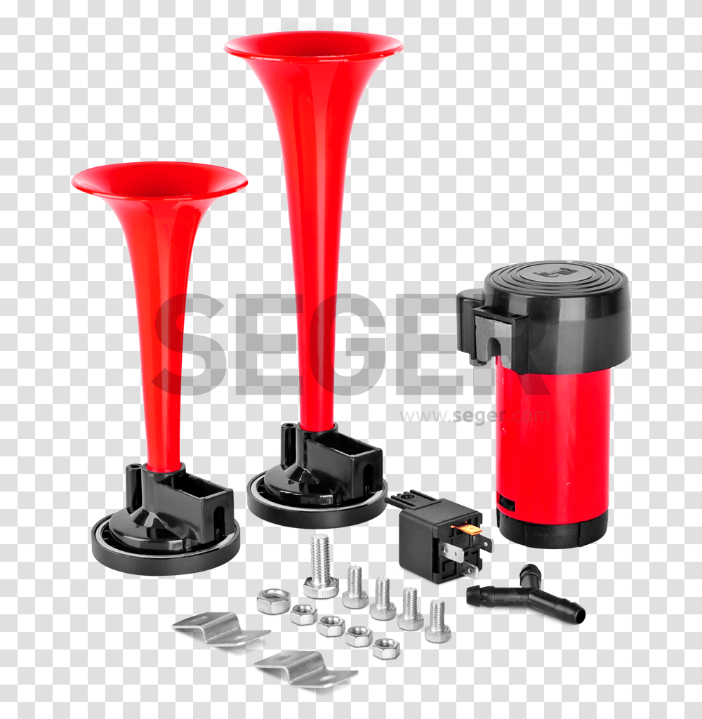 Airhorn, Electronics, Mixer, Appliance, Glass Transparent Png