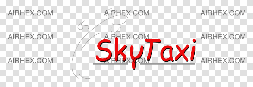 Airline Logo Skytaxi Calligraphy, Alphabet, Word, Handwriting Transparent Png
