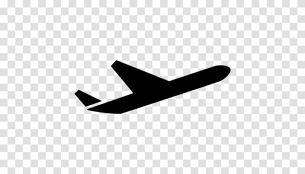 Airliner Airplane Aviation Fly Jet Tourism Travel Icon, Gray, World Of Warcraft Transparent Png