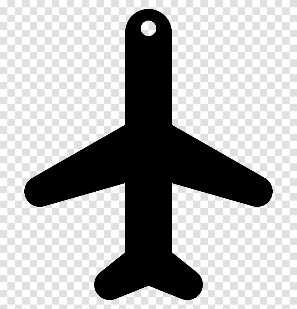 Airliner Airplane Mode Icon, Hammer, Tool, Cross Transparent Png