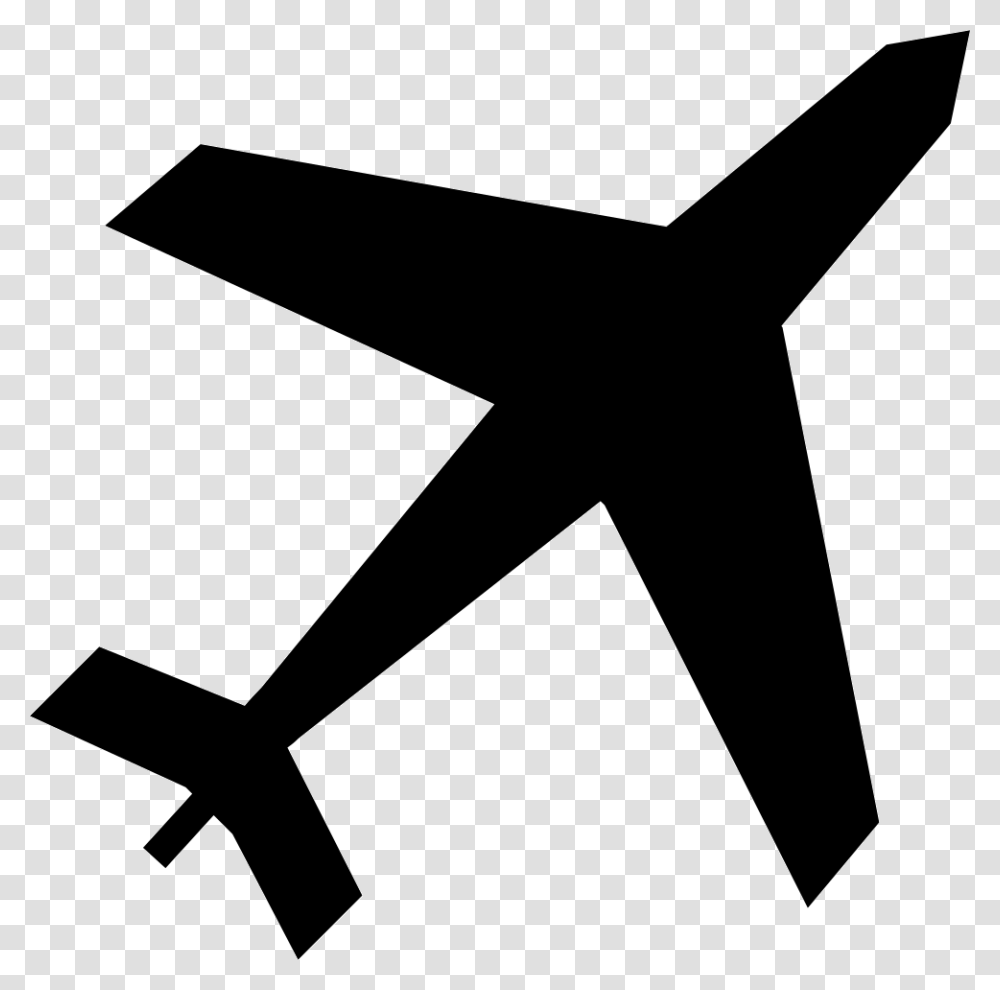Airliner Plane Icon Large, Axe, Tool, Silhouette Transparent Png
