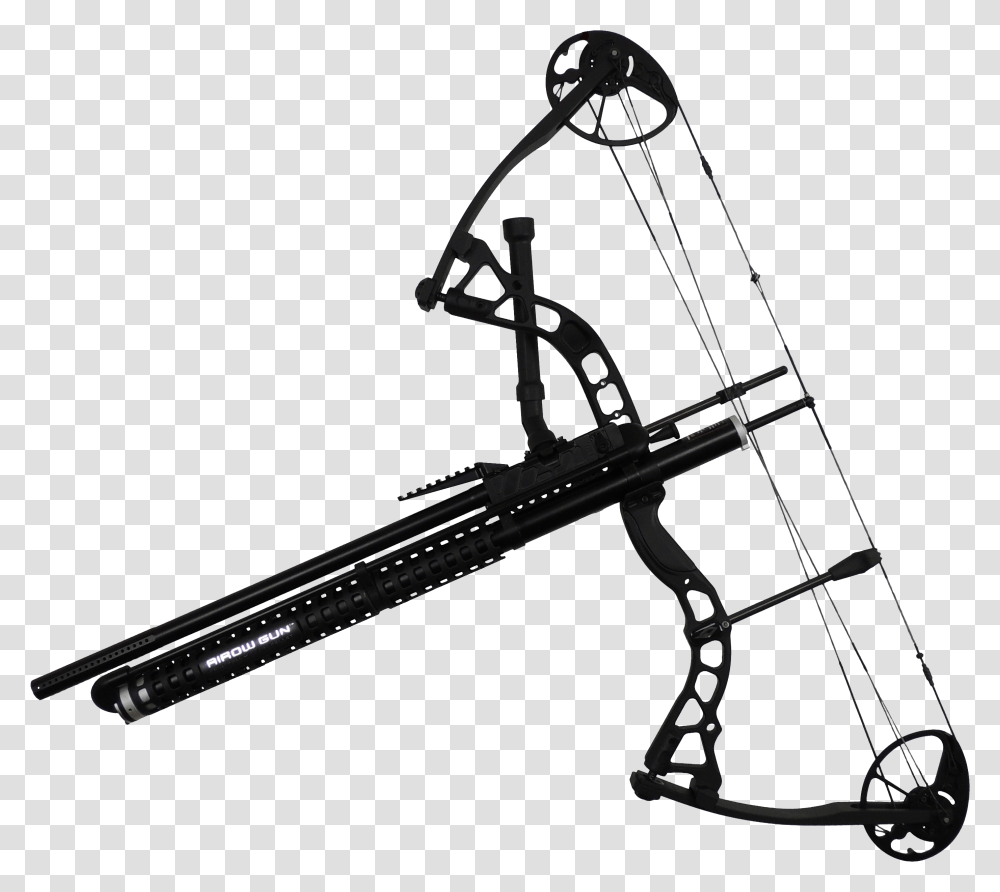 Airow Gun, Bow, Lawn Mower, Tool, Arrow Transparent Png