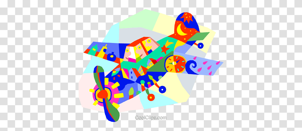Airplane Air Travel Royalty Free Vector Clip Art Illustration, Advertisement, Poster, Floral Design Transparent Png