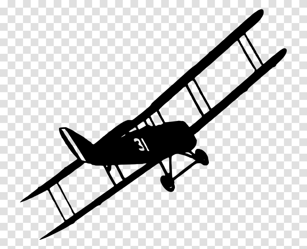 Airplane Aircraft Biplane Aviation Download, Gray, World Of Warcraft Transparent Png