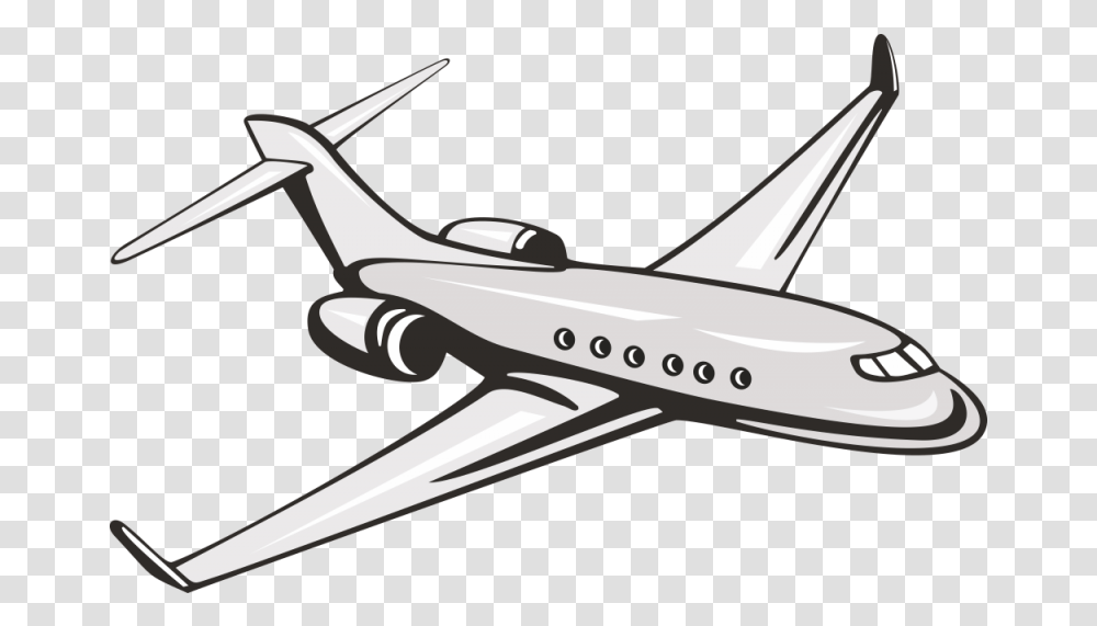 Airplane Aircraft Clip Art Obrazek Samolotu Clipart, Vehicle, Transportation, Jet, Airliner Transparent Png