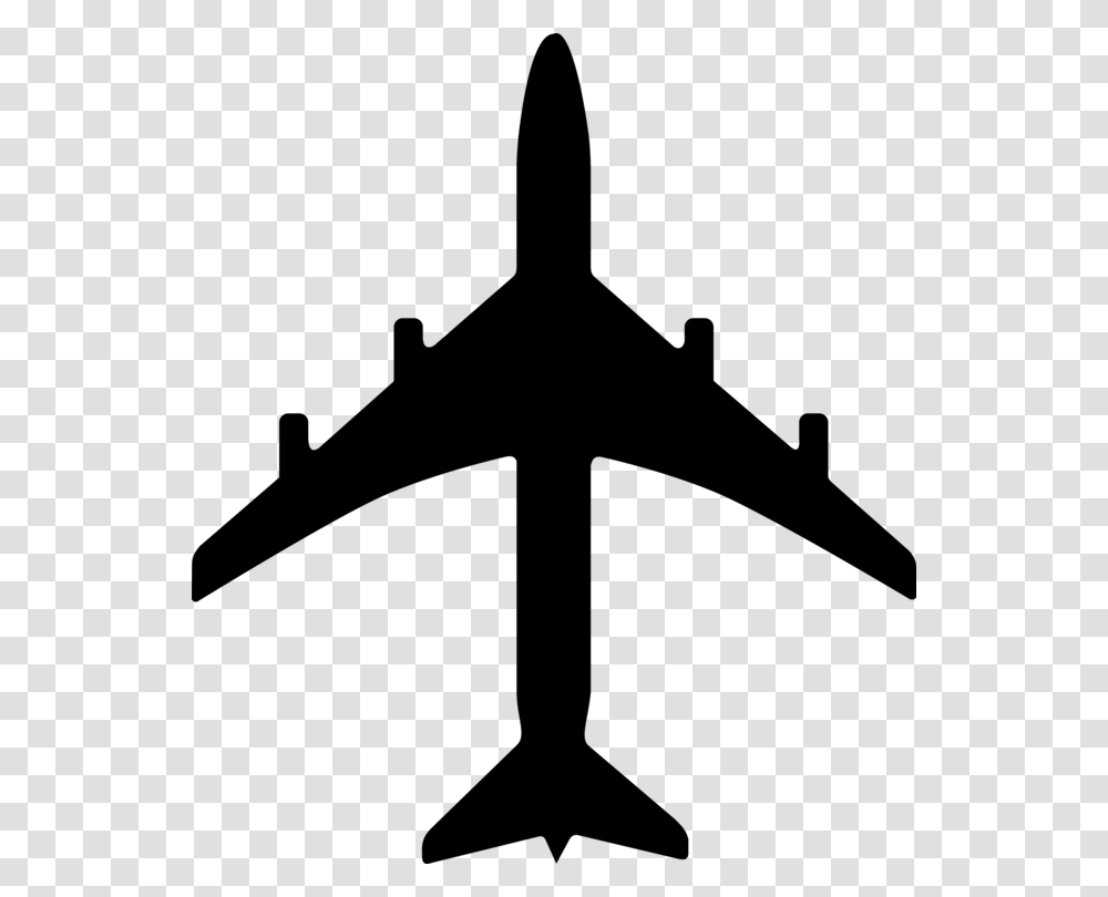 Airplane Aircraft Drawing Silhouette, Gray, World Of Warcraft Transparent Png