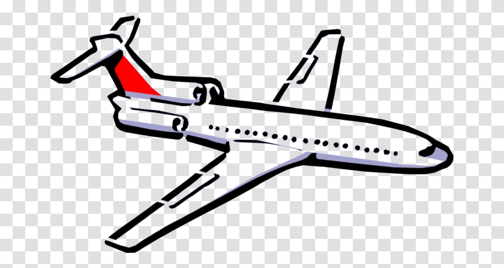 Airplane Aircraft Vector Illustrator Flying Clipart Kids Aeroplane Vector, Vehicle, Transportation, Gun, Weapon Transparent Png