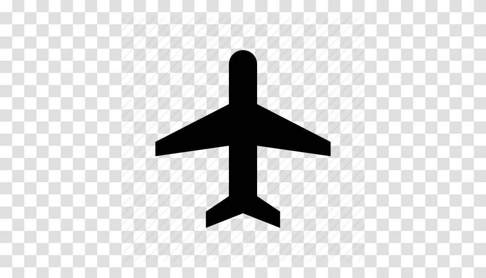 Airplane Airport Flight Freight Mode Plane Take Off Icon, Silhouette, Aircraft, Vehicle, Transportation Transparent Png
