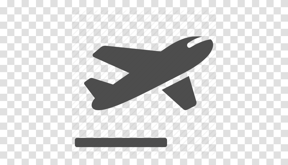 Airplane Airport Flying Landing Strip Plane Runway Icon Icon, Transport, Aircraft, Vehicle, Transportation Transparent Png