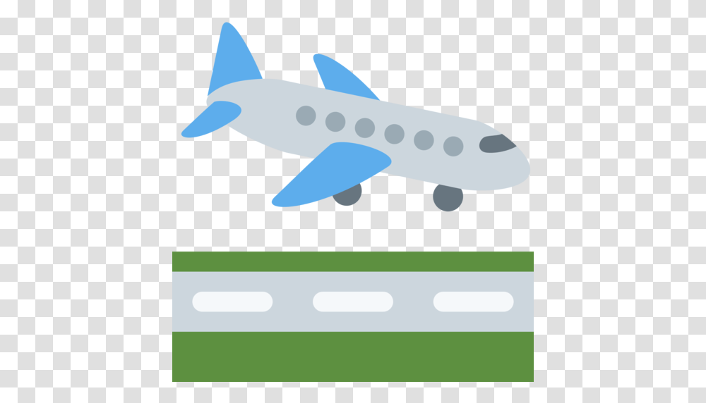 Airplane Arrival Emoji, Shark, Sea Life, Fish, Animal Transparent Png