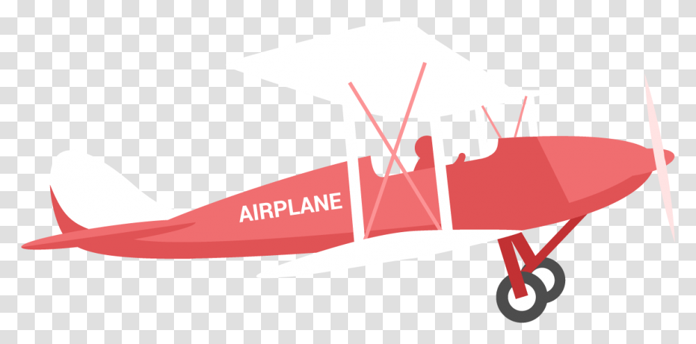 Airplane Banner Clipart, Aircraft, Vehicle, Transportation, Biplane Transparent Png
