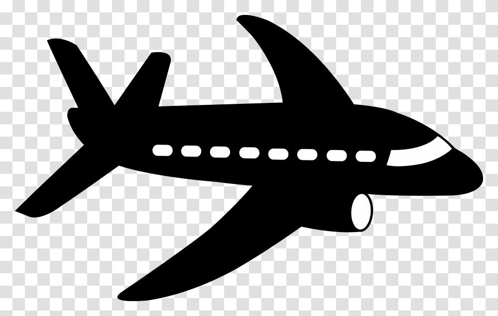 Airplane Cartoon Clipart Free Images Plane Clip Art, Weapon, Weaponry, Blade, Moon Transparent Png