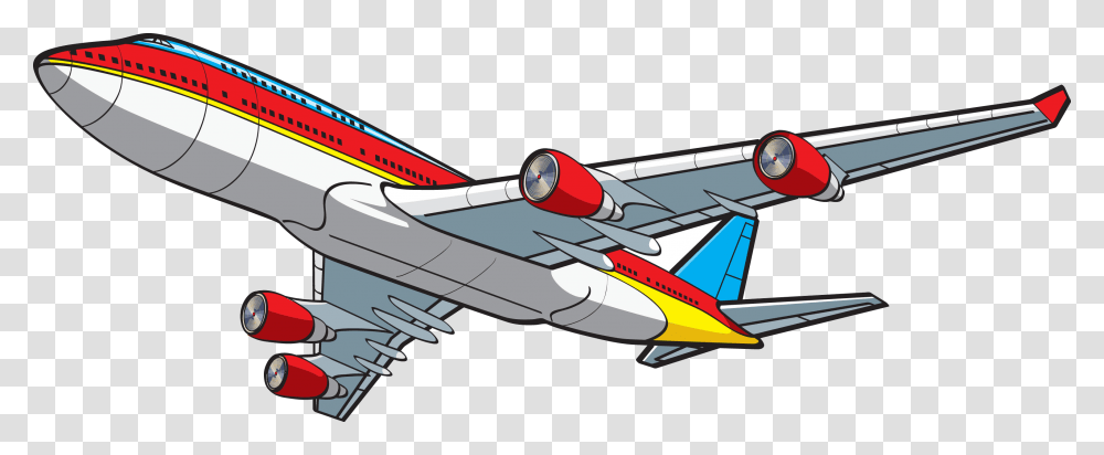 Airplane Cartoon Clipart Kid Airplane Clipart, Aircraft, Vehicle, Transportation, Airliner Transparent Png