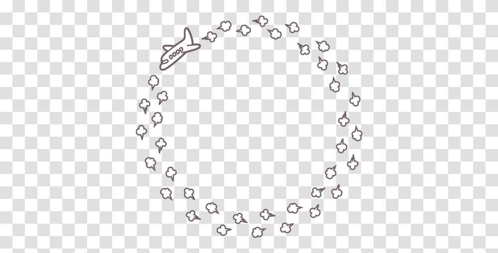 Airplane Circle Frame Design, Accessories, Accessory, Jewelry, Bracelet Transparent Png