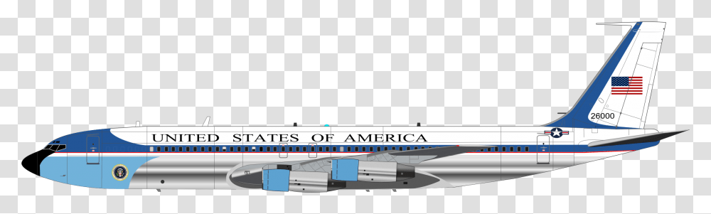 Airplane Clipart Air Force One Clipart, Aircraft, Vehicle, Transportation, Airport Transparent Png