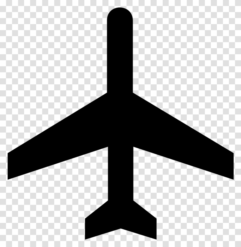 Airplane Clipart Black Airplane Logo No Background, Gray, World Of Warcraft Transparent Png