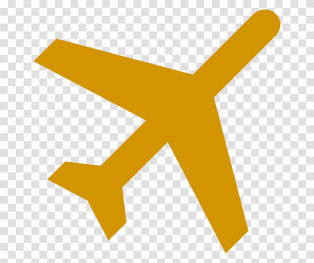 Airplane Clipart Fedex, Axe, Tool, Star Symbol Transparent Png