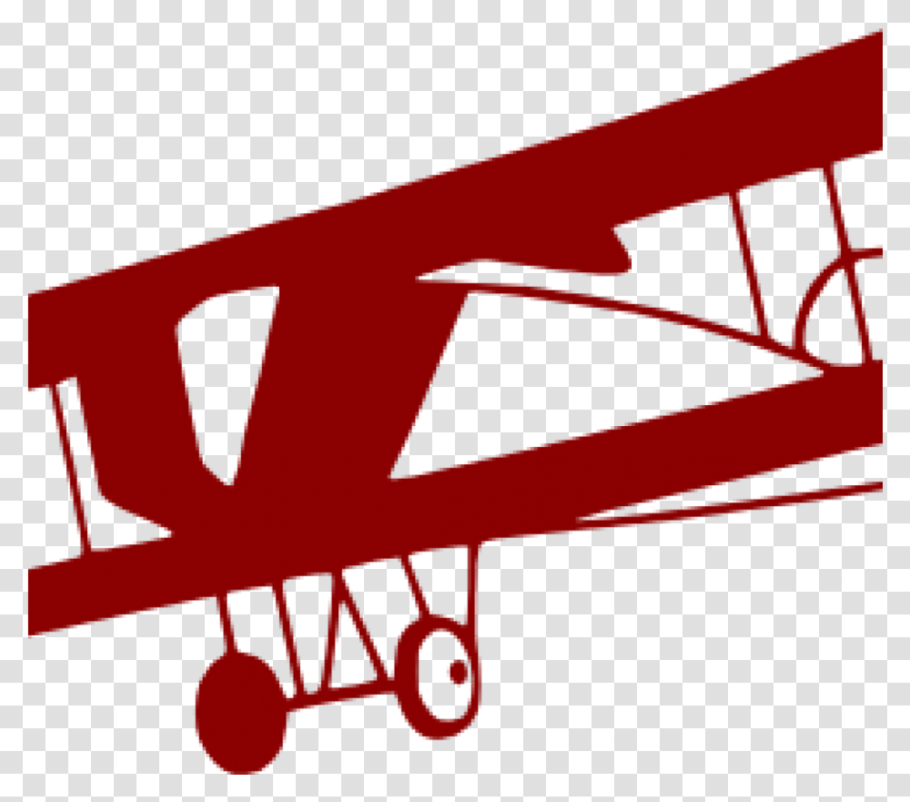 Airplane Clipart Red Old Plane Clipart, Vehicle, Transportation, Aircraft, Nature Transparent Png