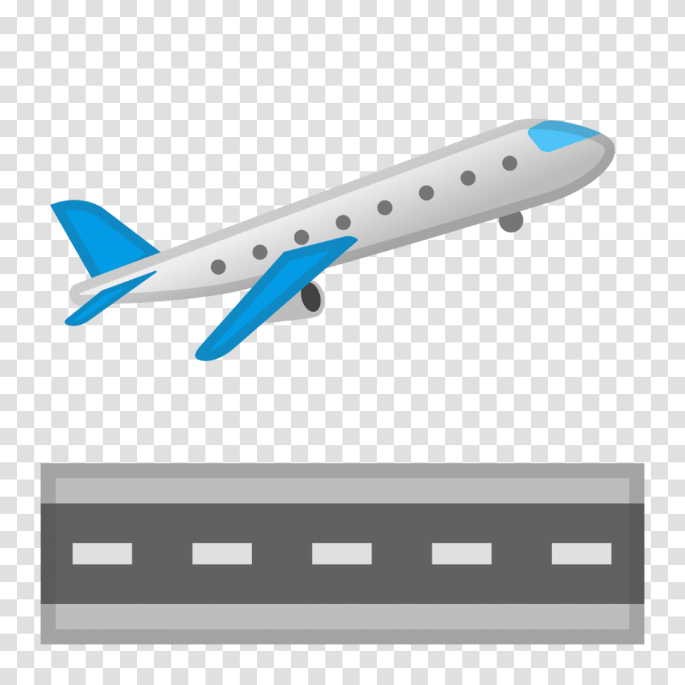 Airplane Departure Icon Noto Emoji Travel Places Iconset Google, Transportation, Vehicle, Aircraft, Airliner Transparent Png