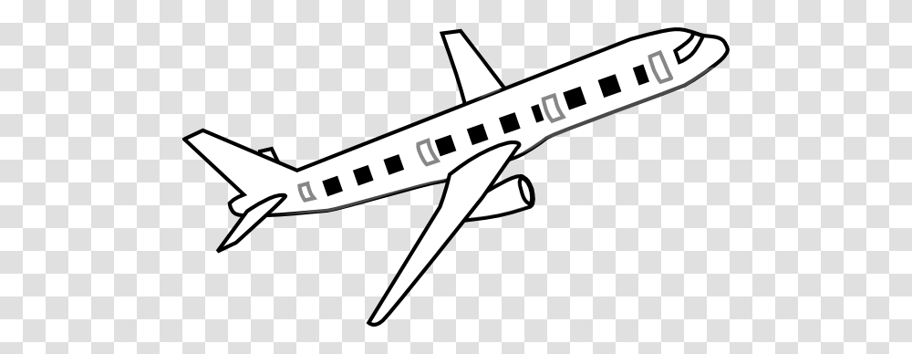 Airplane Drawing Cliparts, Airliner, Aircraft, Vehicle, Transportation Transparent Png