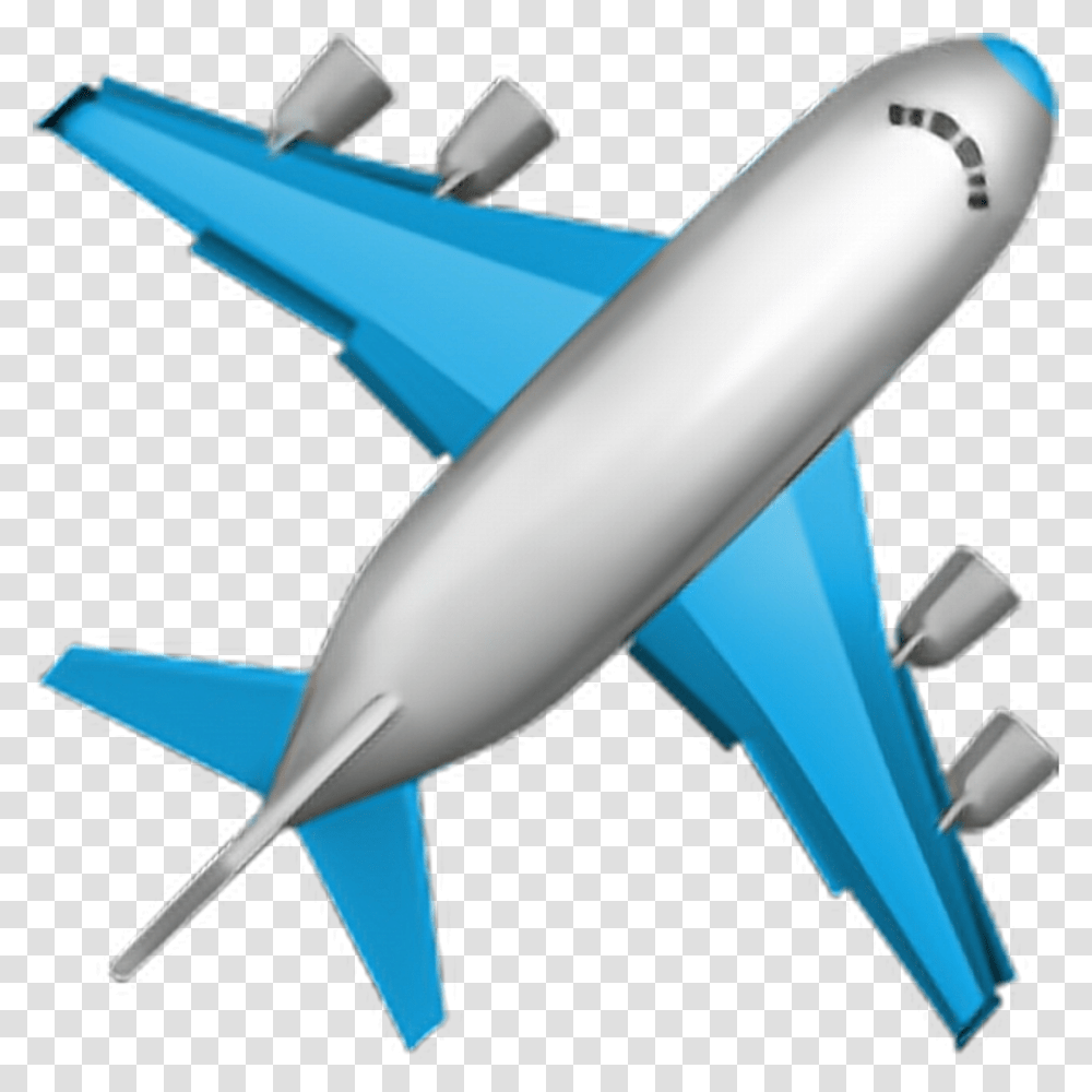 Airplane Emoji Airplane Sky Emoji Emoticon Iphone Background Airplane Emoji, Vehicle, Transportation, Aircraft, Jet Transparent Png