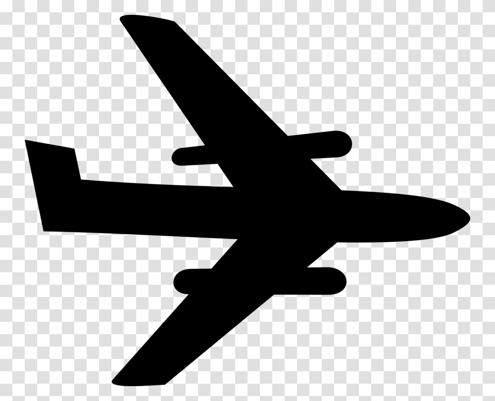 Airplane Flight Aircraft Drawing Aviation, Gray, World Of Warcraft Transparent Png