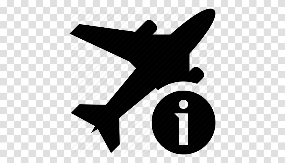 Airplane Flight Information Plane Transport Travel Icon, Piano, Leisure Activities, Musical Instrument Transparent Png