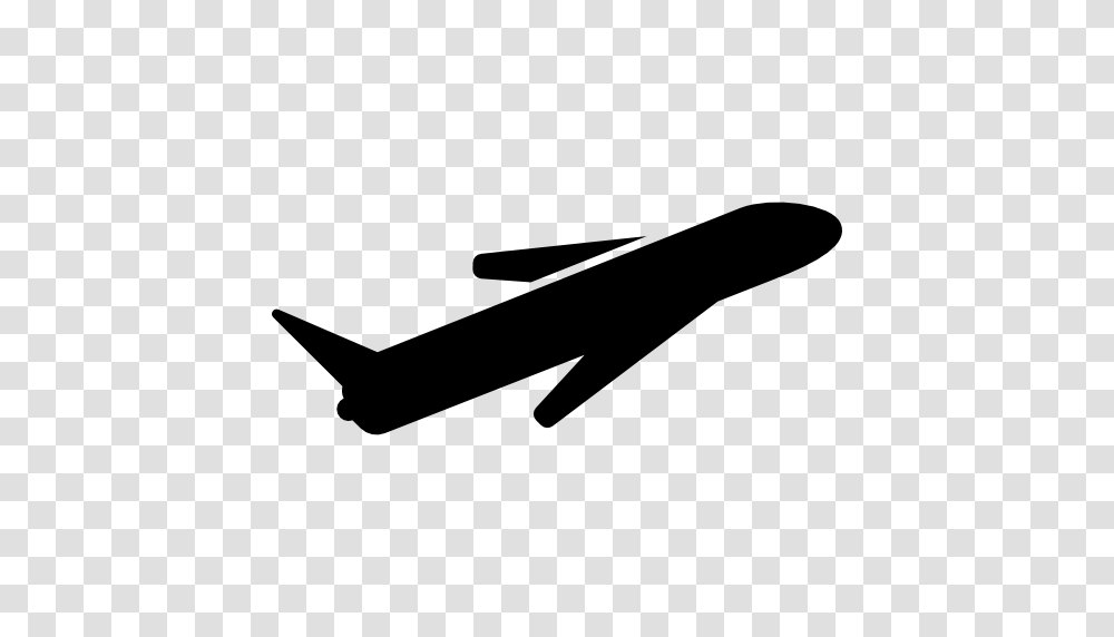 Airplane Flight Planes Flight Airplane Plane Silhouette, Aircraft, Vehicle, Transportation, Stencil Transparent Png